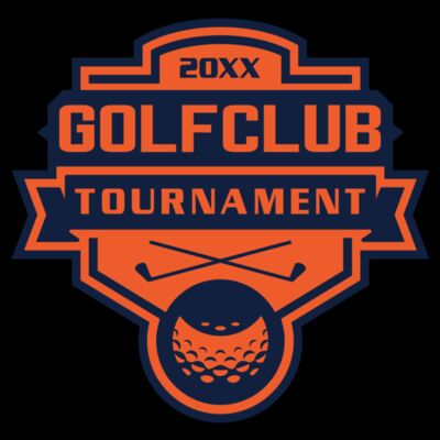 Golf club Tournament logo template 02 Thumbnail