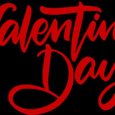 Red Valentines Day Text Thumbnail