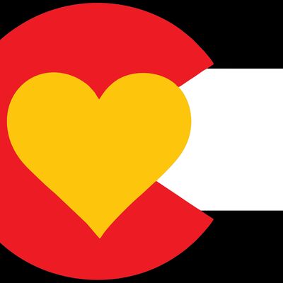 CO Heart Flag Strip Thumbnail