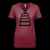 Next Level Apparel 1540 - Ladies' Ideal V-Neck Thumbnail