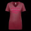 Next Level Apparel 1540 - Ladies' Ideal V-Neck Thumbnail