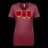 Next Level Apparel 1540 - Ladies' Ideal V-Neck Thumbnail