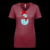 Next Level Apparel 1540 - Ladies' Ideal V-Neck Thumbnail