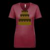 Next Level Apparel 1540 - Ladies' Ideal V-Neck Thumbnail