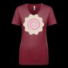 Next Level Apparel 1540 - Ladies' Ideal V-Neck Thumbnail