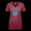 Next Level Apparel 1540 - Ladies' Ideal V-Neck Thumbnail