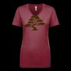Next Level Apparel 1540 - Ladies' Ideal V-Neck Thumbnail