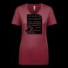 Next Level Apparel 1540 - Ladies' Ideal V-Neck Thumbnail