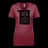 Next Level Apparel 1540 - Ladies' Ideal V-Neck Thumbnail