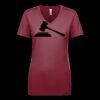 Next Level Apparel 1540 - Ladies' Ideal V-Neck Thumbnail