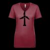 Next Level Apparel 1540 - Ladies' Ideal V-Neck Thumbnail