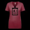 Next Level Apparel 1540 - Ladies' Ideal V-Neck Thumbnail