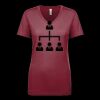 Next Level Apparel 1540 - Ladies' Ideal V-Neck Thumbnail