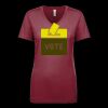 Next Level Apparel 1540 - Ladies' Ideal V-Neck Thumbnail