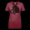 Next Level Apparel 1540 - Ladies' Ideal V-Neck Thumbnail