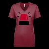 Next Level Apparel 1540 - Ladies' Ideal V-Neck Thumbnail