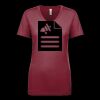 Next Level Apparel 1540 - Ladies' Ideal V-Neck Thumbnail