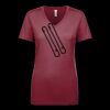 Next Level Apparel 1540 - Ladies' Ideal V-Neck Thumbnail