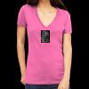 Tultex 214 - Ladies' Slim Fit Fine Jersey V-Neck Thumbnail