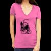 Tultex 214 - Ladies' Slim Fit Fine Jersey V-Neck Thumbnail