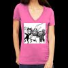 Tultex 214 - Ladies' Slim Fit Fine Jersey V-Neck Thumbnail