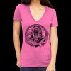 Tultex 214 - Ladies' Slim Fit Fine Jersey V-Neck Thumbnail