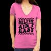 Tultex 214 - Ladies' Slim Fit Fine Jersey V-Neck Thumbnail
