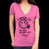 Tultex 214 - Ladies' Slim Fit Fine Jersey V-Neck Thumbnail