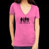 Tultex 214 - Ladies' Slim Fit Fine Jersey V-Neck Thumbnail