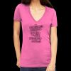 Tultex 214 - Ladies' Slim Fit Fine Jersey V-Neck Thumbnail