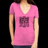 Tultex 214 - Ladies' Slim Fit Fine Jersey V-Neck Thumbnail