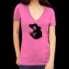 Tultex 214 - Ladies' Slim Fit Fine Jersey V-Neck Thumbnail
