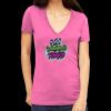Tultex 214 - Ladies' Slim Fit Fine Jersey V-Neck Thumbnail