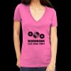 Tultex 214 - Ladies' Slim Fit Fine Jersey V-Neck Thumbnail