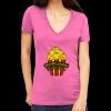 Tultex 214 - Ladies' Slim Fit Fine Jersey V-Neck Thumbnail