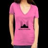 Tultex 214 - Ladies' Slim Fit Fine Jersey V-Neck Thumbnail