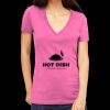Tultex 214 - Ladies' Slim Fit Fine Jersey V-Neck Thumbnail