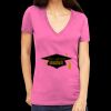 Tultex 214 - Ladies' Slim Fit Fine Jersey V-Neck Thumbnail
