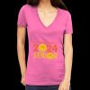 Tultex 214 - Ladies' Slim Fit Fine Jersey V-Neck Thumbnail