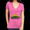 Tultex 214 - Ladies' Slim Fit Fine Jersey V-Neck Thumbnail