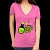 Tultex 214 - Ladies' Slim Fit Fine Jersey V-Neck Thumbnail