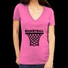 Tultex 214 - Ladies' Slim Fit Fine Jersey V-Neck Thumbnail
