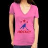 Tultex 214 - Ladies' Slim Fit Fine Jersey V-Neck Thumbnail