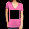 Tultex 214 - Ladies' Slim Fit Fine Jersey V-Neck Thumbnail