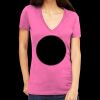 Tultex 214 - Ladies' Slim Fit Fine Jersey V-Neck Thumbnail