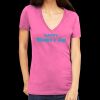 Tultex 214 - Ladies' Slim Fit Fine Jersey V-Neck Thumbnail