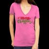 Tultex 214 - Ladies' Slim Fit Fine Jersey V-Neck Thumbnail