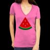 Tultex 214 - Ladies' Slim Fit Fine Jersey V-Neck Thumbnail