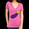 Tultex 214 - Ladies' Slim Fit Fine Jersey V-Neck Thumbnail