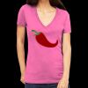 Tultex 214 - Ladies' Slim Fit Fine Jersey V-Neck Thumbnail
